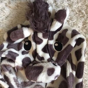 Giraffe adult onesie